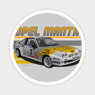 Opel Manta 400 Group B EuroTeam Magnet